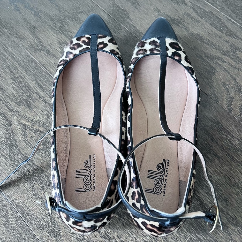 Belle Sigerson Morrison falts/Animal Print/Size 6.5